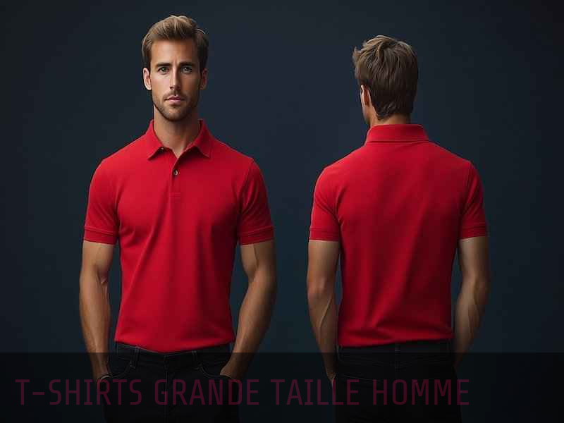 T-shirts grande taille homme